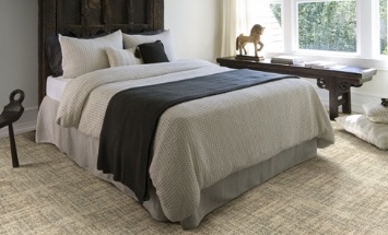 Carpet in a bedroom