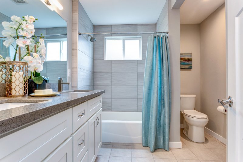remodeled bathroom