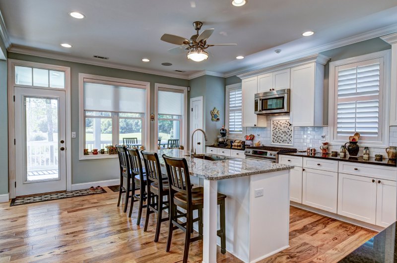 a fully remodeled kitchen
