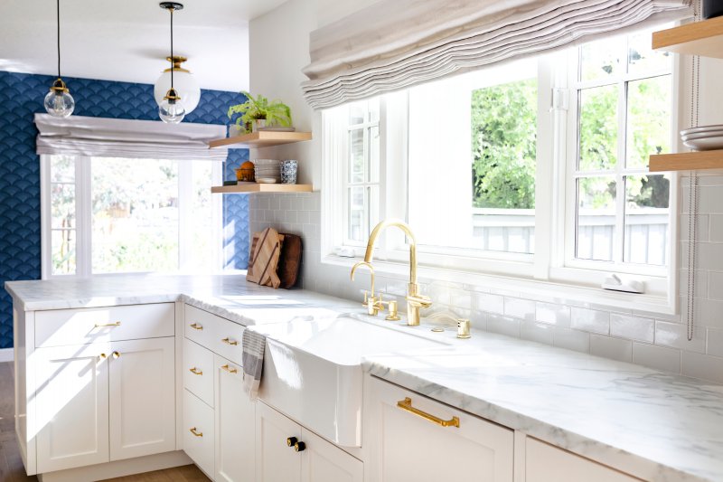 a remodeled kitchen 