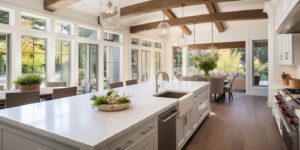 a fully remodeled kitchen